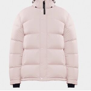 Men's Light Pink Puffer Jacket